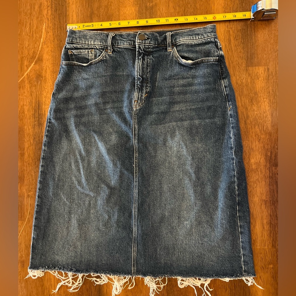 Denim skirt